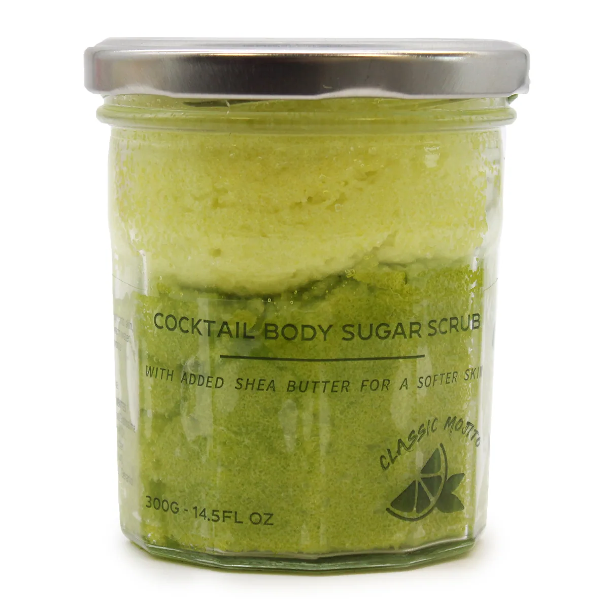 Cukrový tělový peeling – klasické mojito