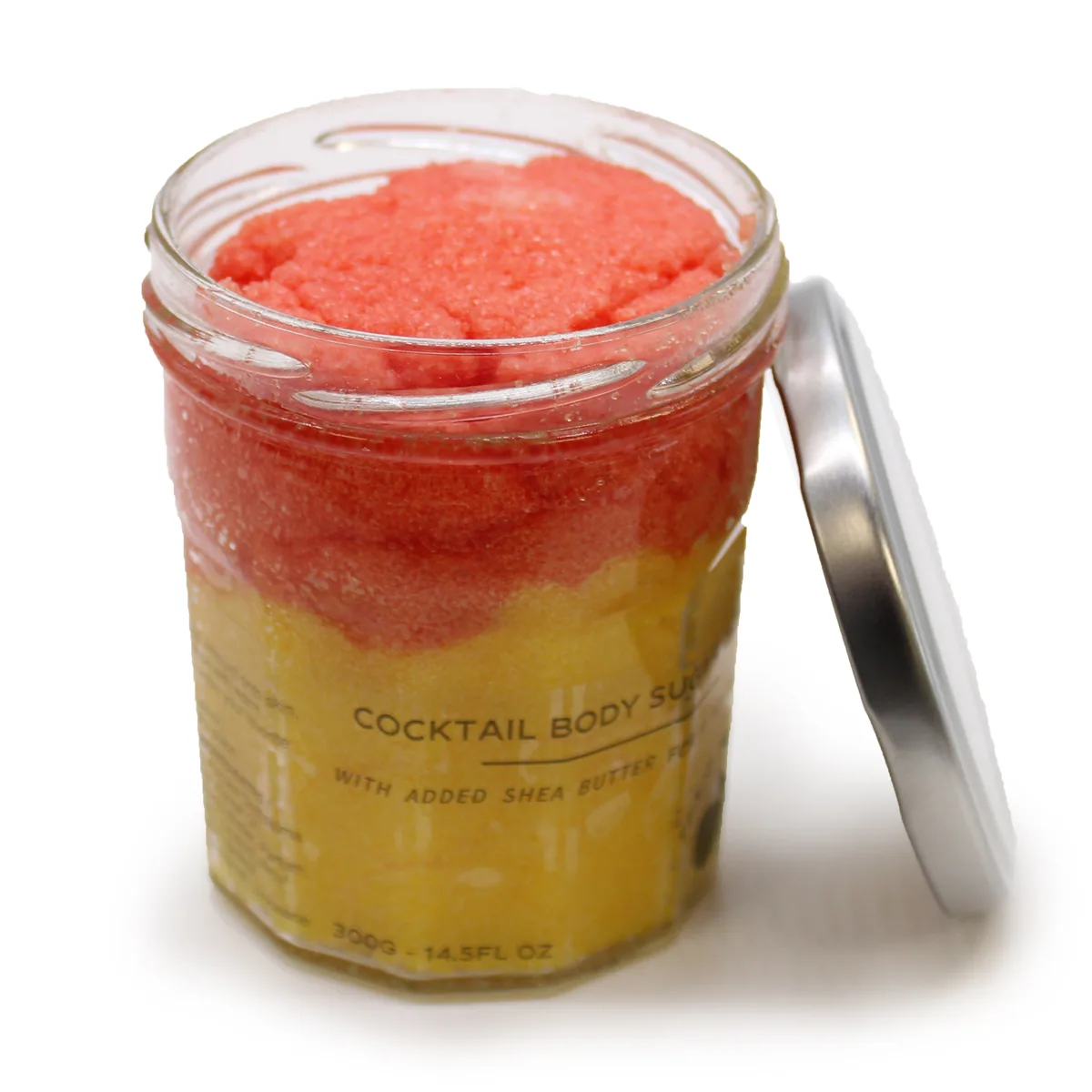Cukrový tělový peeling – broskvová sangria