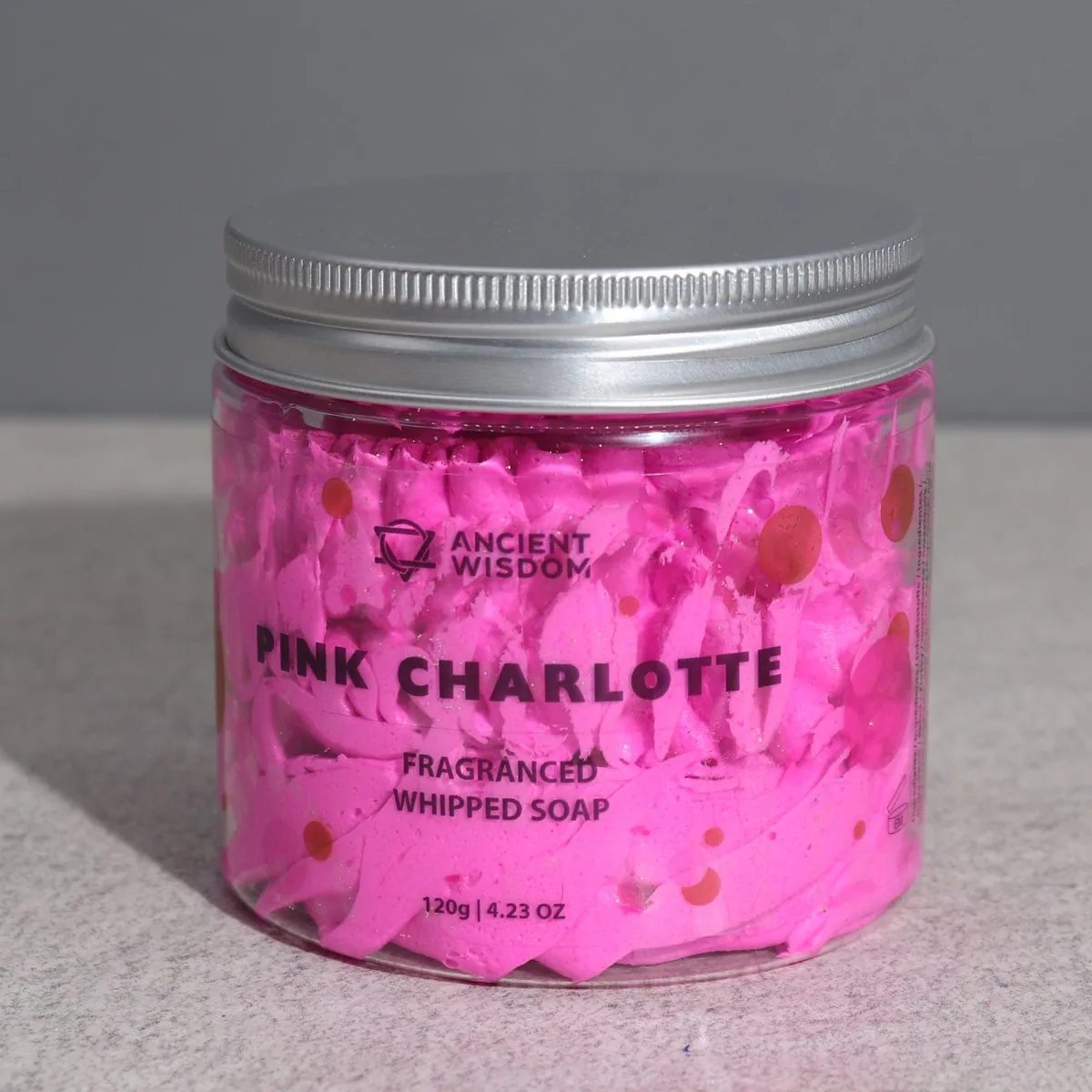 Šlehané Mýdlo - Růžová Charlotte 120g